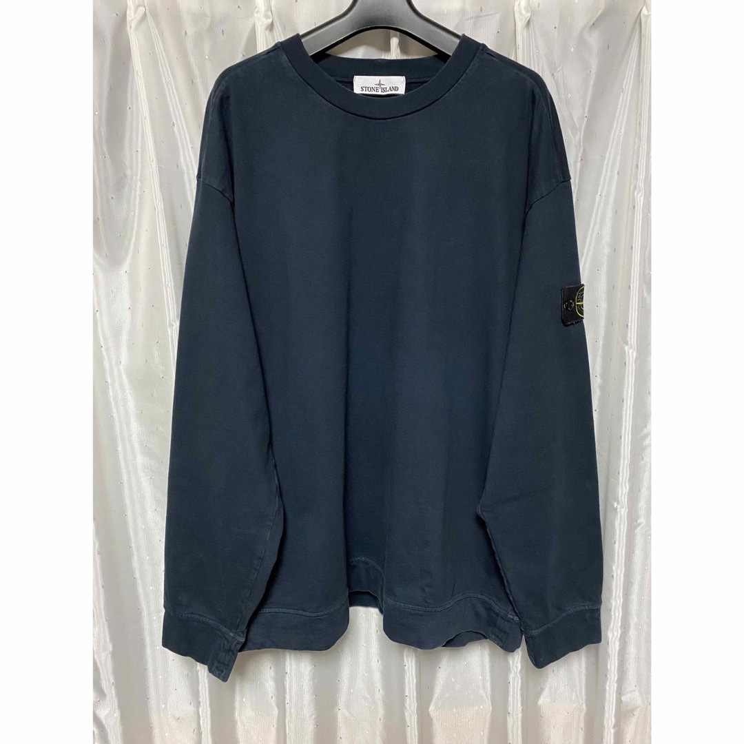 STONE ISLAND 22aw クルーネックスウェット ネイビー STONE ISLAND 22aw クルーネックスウェット ネイビー