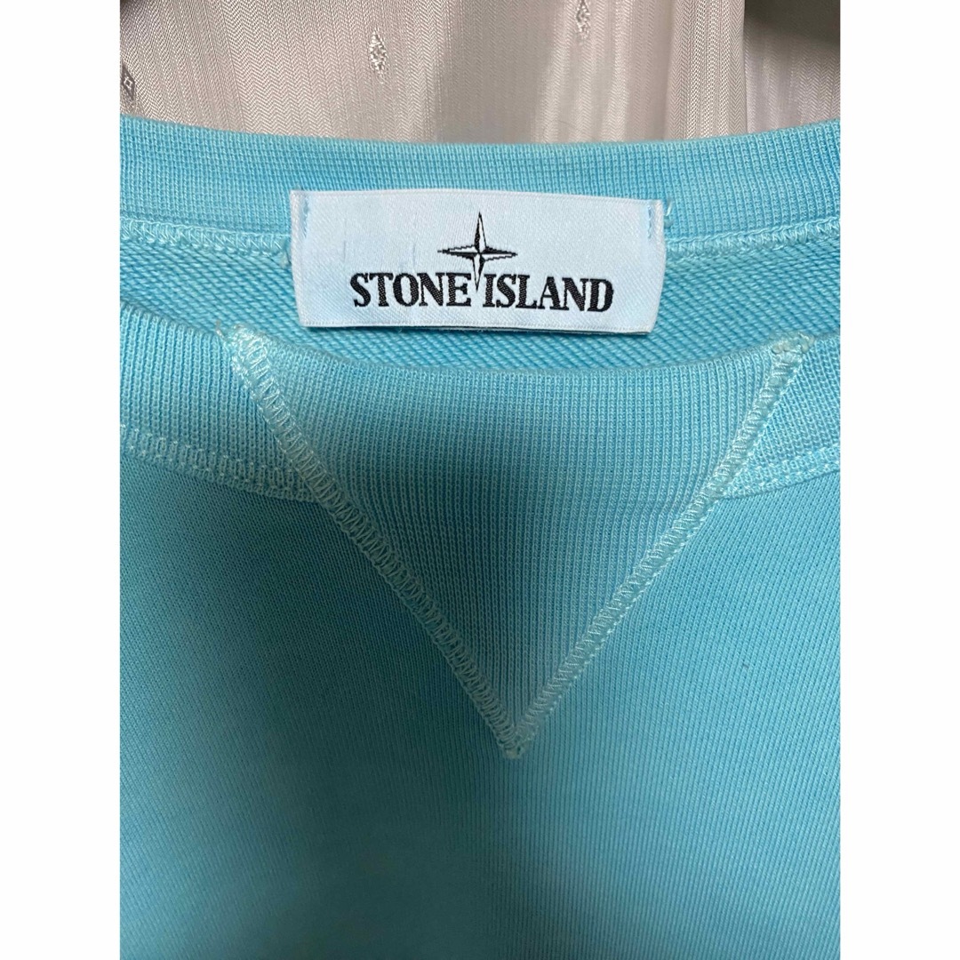 STONE ISLAND - STONE ISLAND クルーネックスウェット ライト STONE ISLAND - STONE ISLAND クルーネックスウェット ライト