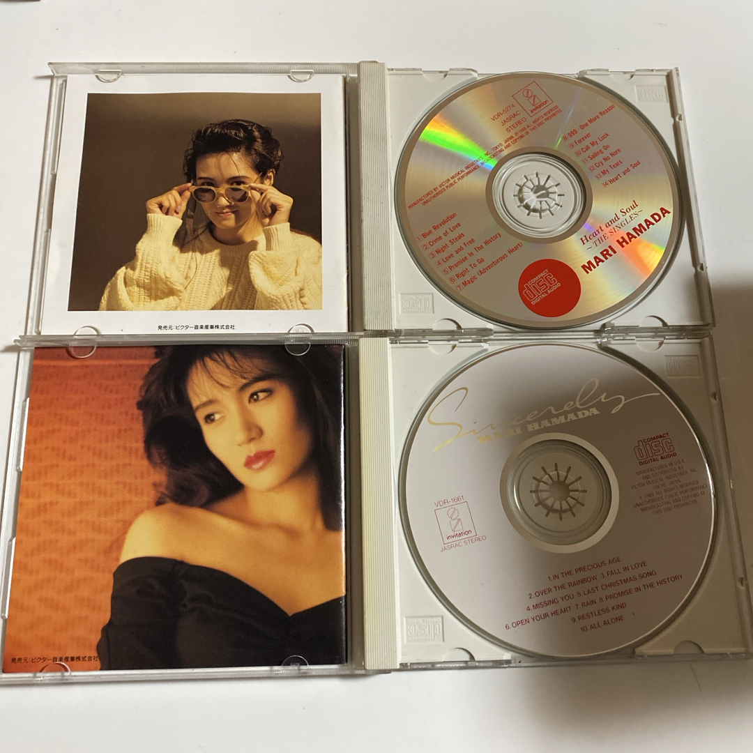 浜田麻里 Sincerely Heart and Soul 2枚セットの通販 by 彩桂 浜田麻里 Sincerely Heart and Soul 2枚セットの通販 by 彩桂