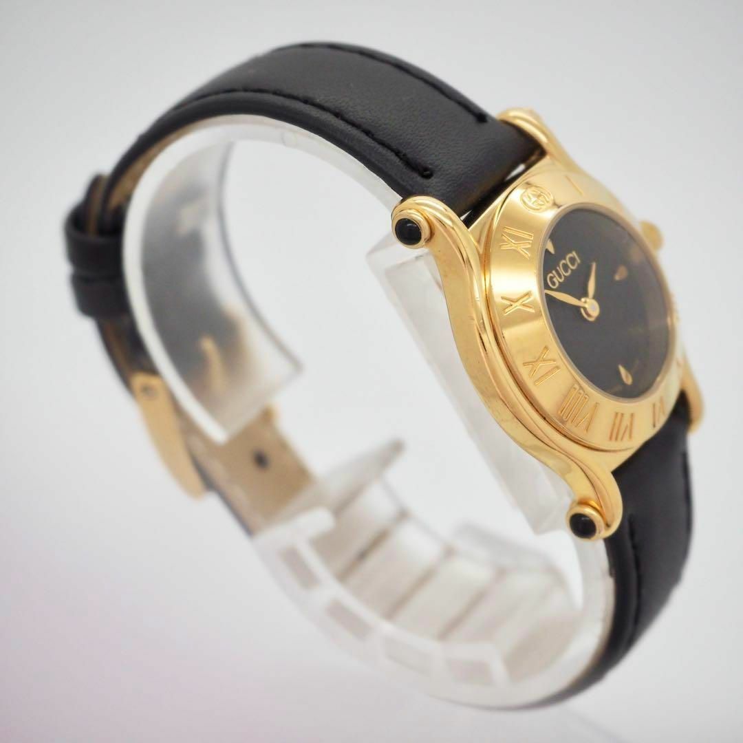 GUCCI - 246【美品】GUCCI 時計 6500L ゴールド ブラック GUCCI - 246【美品】GUCCI 時計 6500L ゴールド ブラック