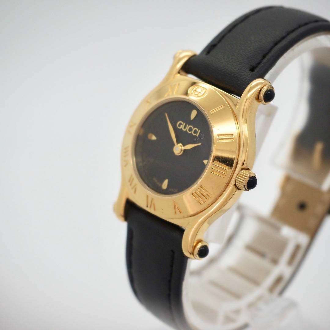 GUCCI - 246【美品】GUCCI 時計 6500L ゴールド ブラック GUCCI - 246【美品】GUCCI 時計 6500L ゴールド ブラック