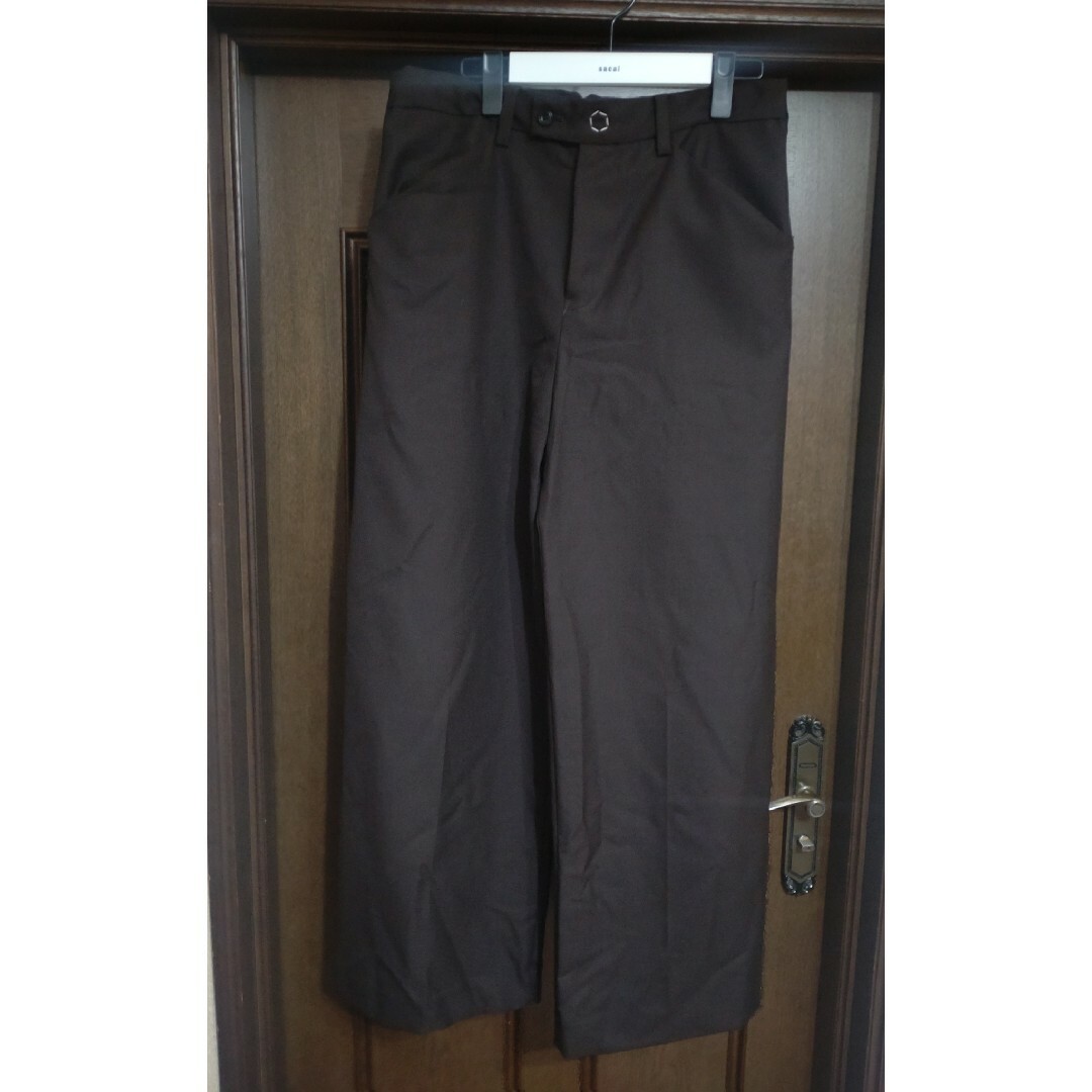 SUNSEA - sunsea 22ss N.M Oxford w/耳 straight pantの通販 by SUNSEA - sunsea 22ss N.M Oxford w/耳 straight pantの通販 by