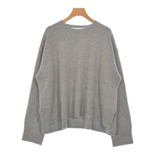 LE CIEL BLEU - IRENE アイレネ Cut yarn knit tops ブルーの LE CIEL BLEU - IRENE アイレネ Cut yarn knit tops ブルーの