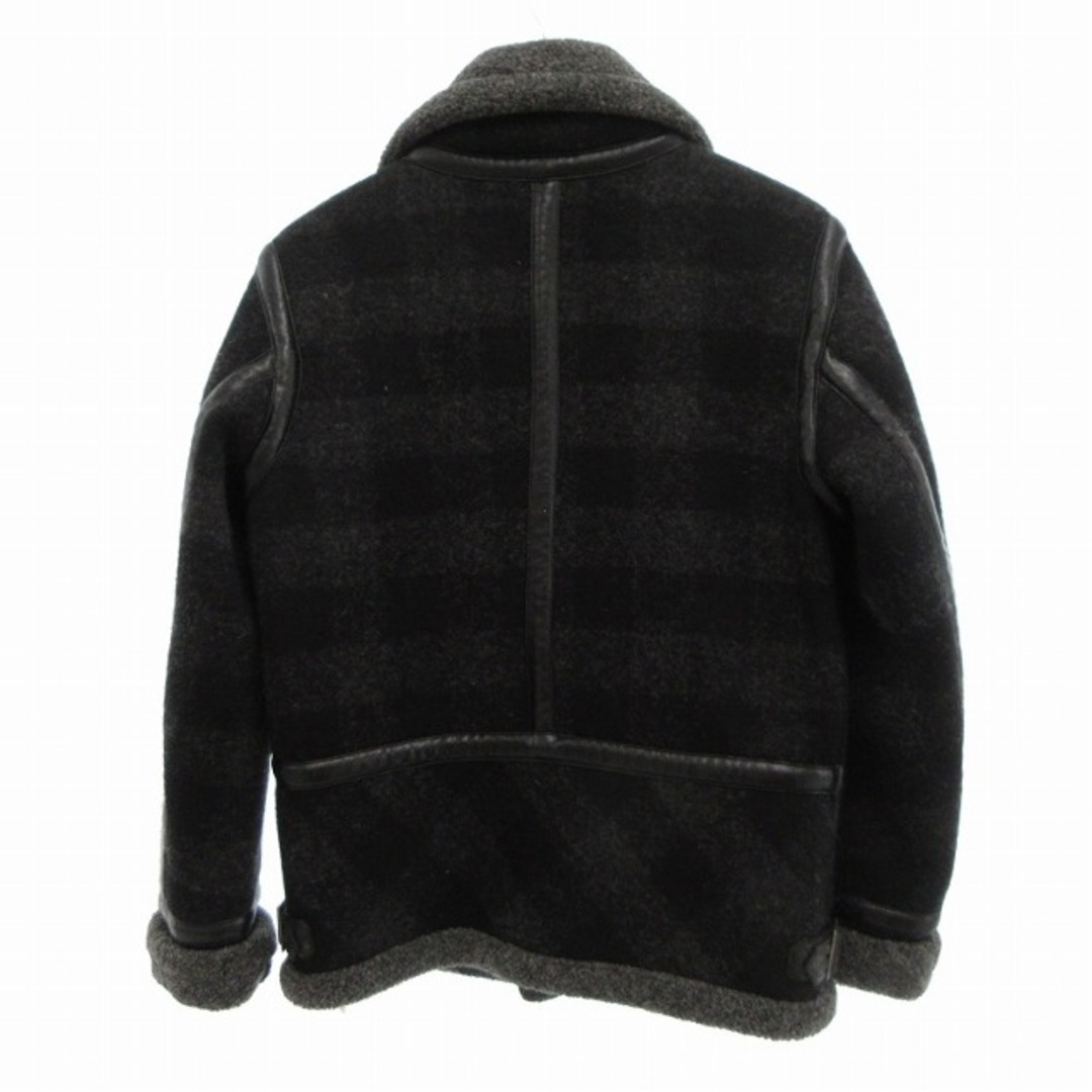 DIESEL - ディーゼル DIESEL ボアジャケット ブルゾン 格子柄 S DIESEL - ディーゼル DIESEL ボアジャケット ブルゾン 格子柄 S
