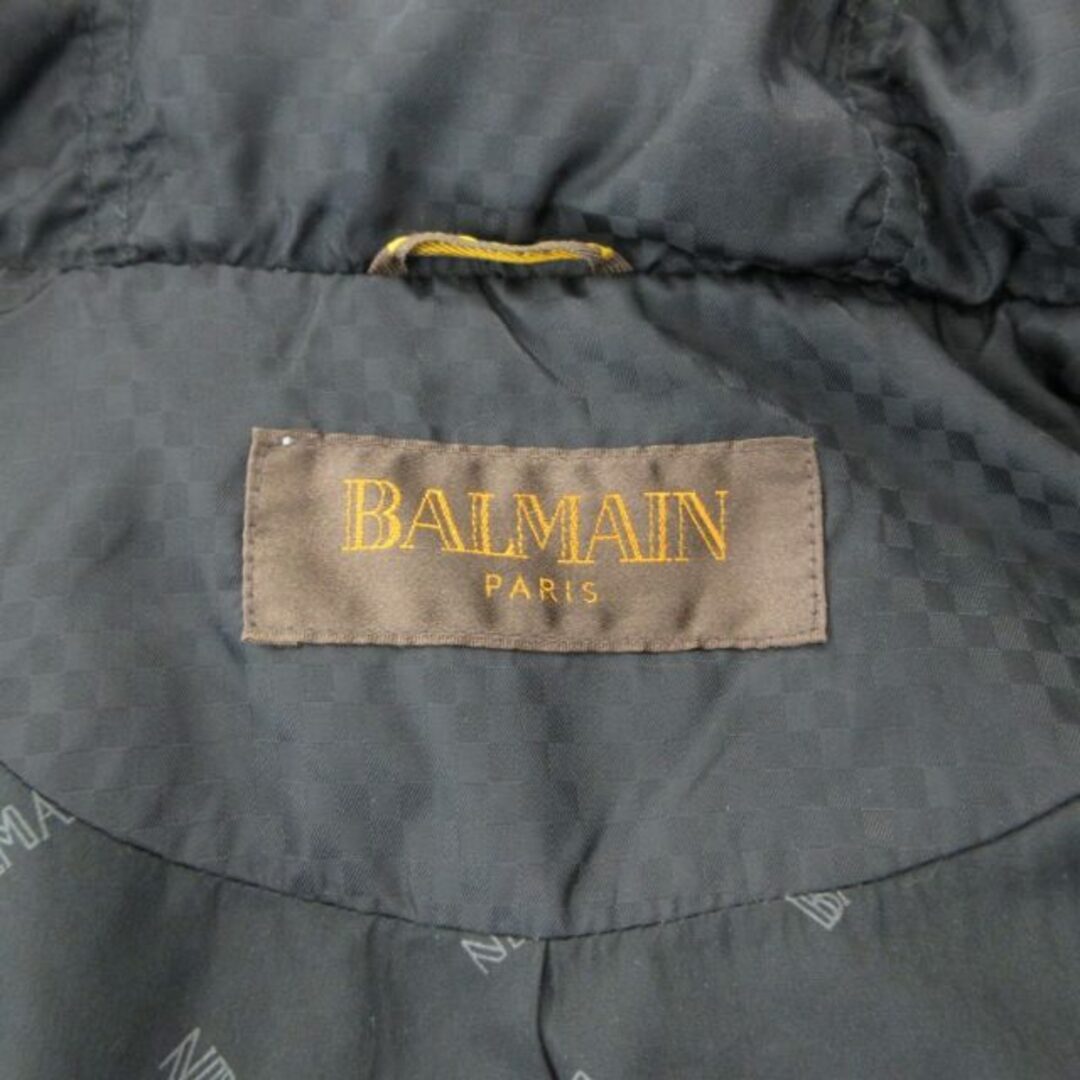 BALMAIN - バルマン BALMAIN ショルカラーダウンコート BALMAIN - バルマン BALMAIN ショルカラーダウンコート