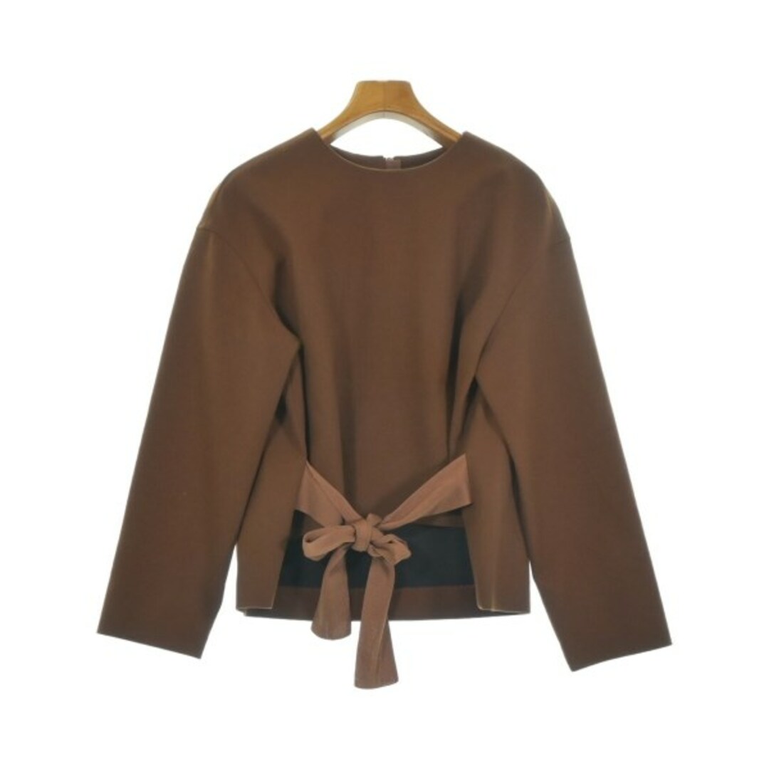ADORE - ADORE アドーア ブラウス 38(M位) 茶 【古着】【中古 ADORE - ADORE アドーア ブラウス 38(M位) 茶 【古着】【中古
