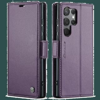 【色:パープル_サイズ:Samsung Galaxy S23 Ultra】QLT(その他)