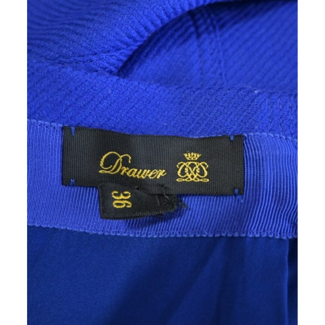 Drawer - Drawer ドロワー ロング・マキシ丈スカート 36(S位) 青 Drawer - Drawer ドロワー ロング・マキシ丈スカート 36(S位) 青