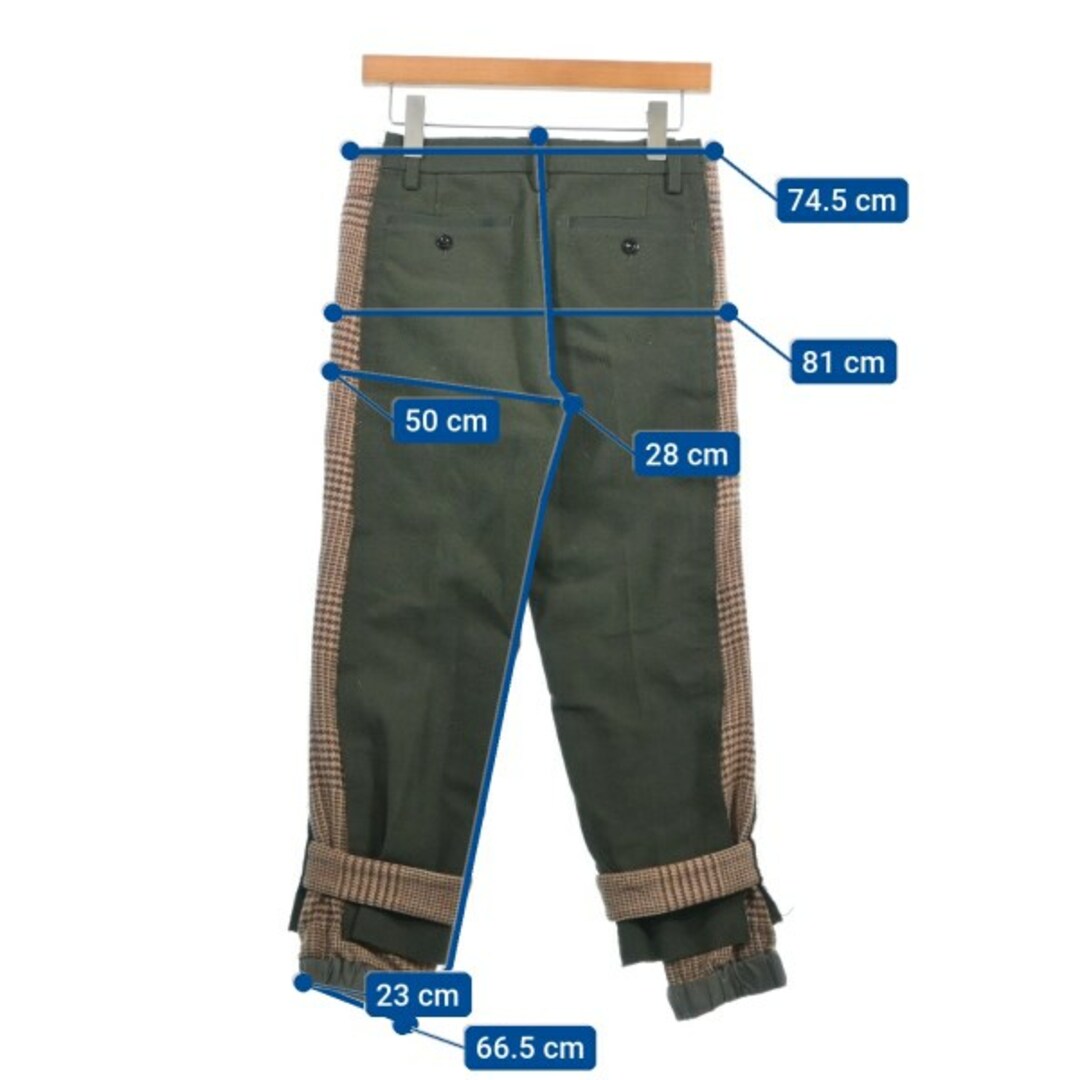 sacai - sacai サカイ パンツ(その他) 1(S位) 緑等 【古着 sacai - sacai サカイ パンツ(その他) 1(S位) 緑等 【古着