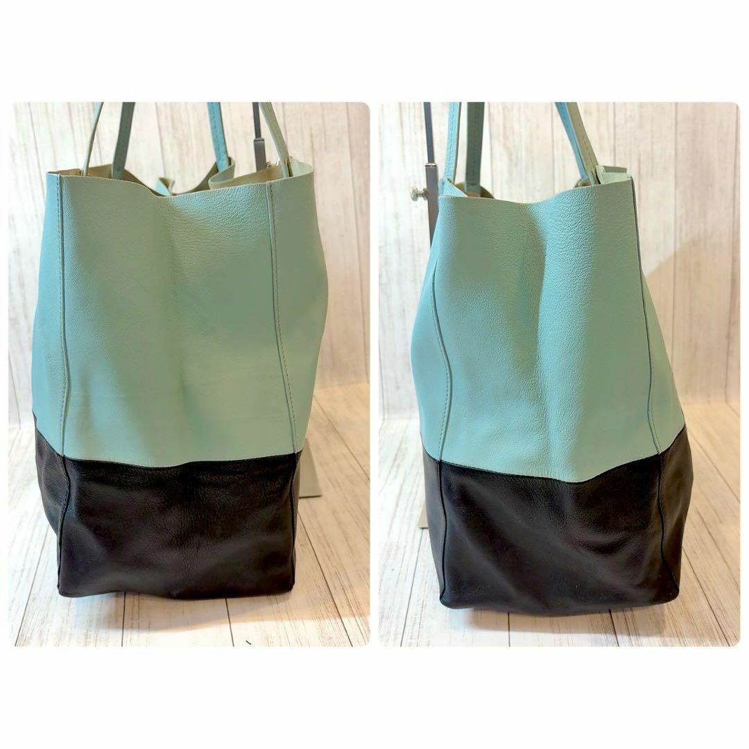 CELINE - セリーヌ ホリゾンタルカバ トートバッグ バイカラー CELINE - セリーヌ ホリゾンタルカバ トートバッグ バイカラー