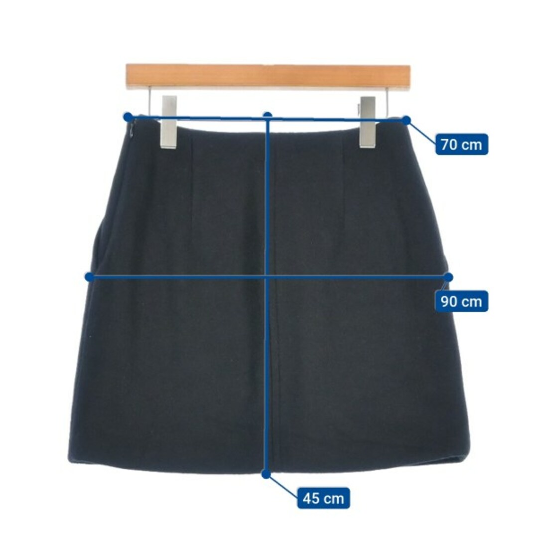 Spick and Span ミニスカート 38(M位) 黒 【古着】【中古】の Spick and Span ミニスカート 38(M位) 黒 【古着】【中古】の