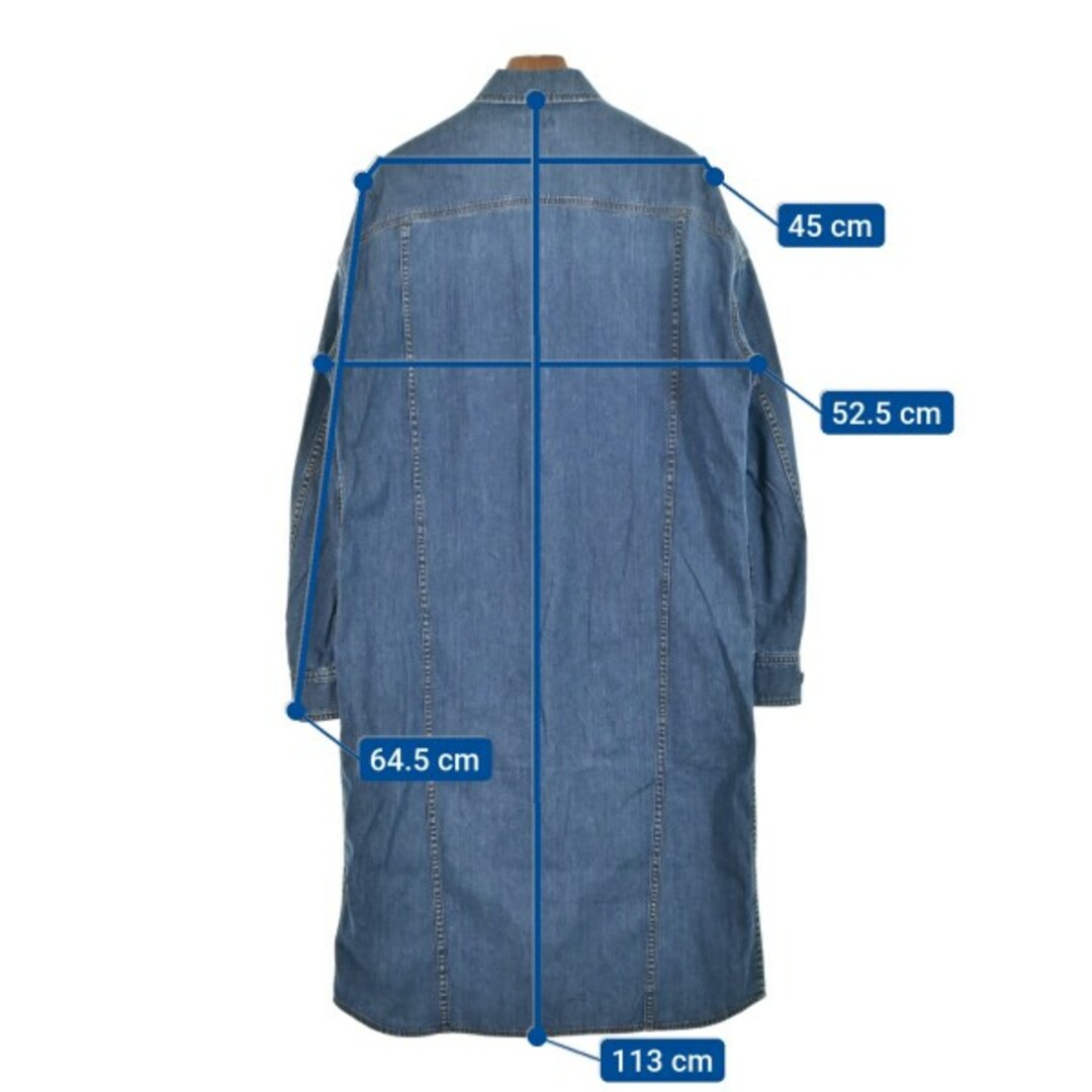 DRIES VAN NOTEN - DRIES VAN NOTEN ワンピース XS 青(デニム DRIES VAN NOTEN - DRIES VAN NOTEN ワンピース XS 青(デニム
