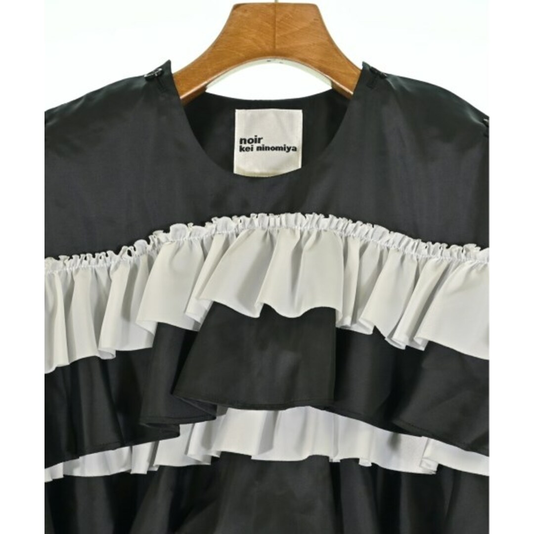 noir kei ninomiya - noir kei ninomiya ワンピース S 黒x白 noir kei ninomiya - noir kei ninomiya ワンピース S 黒x白