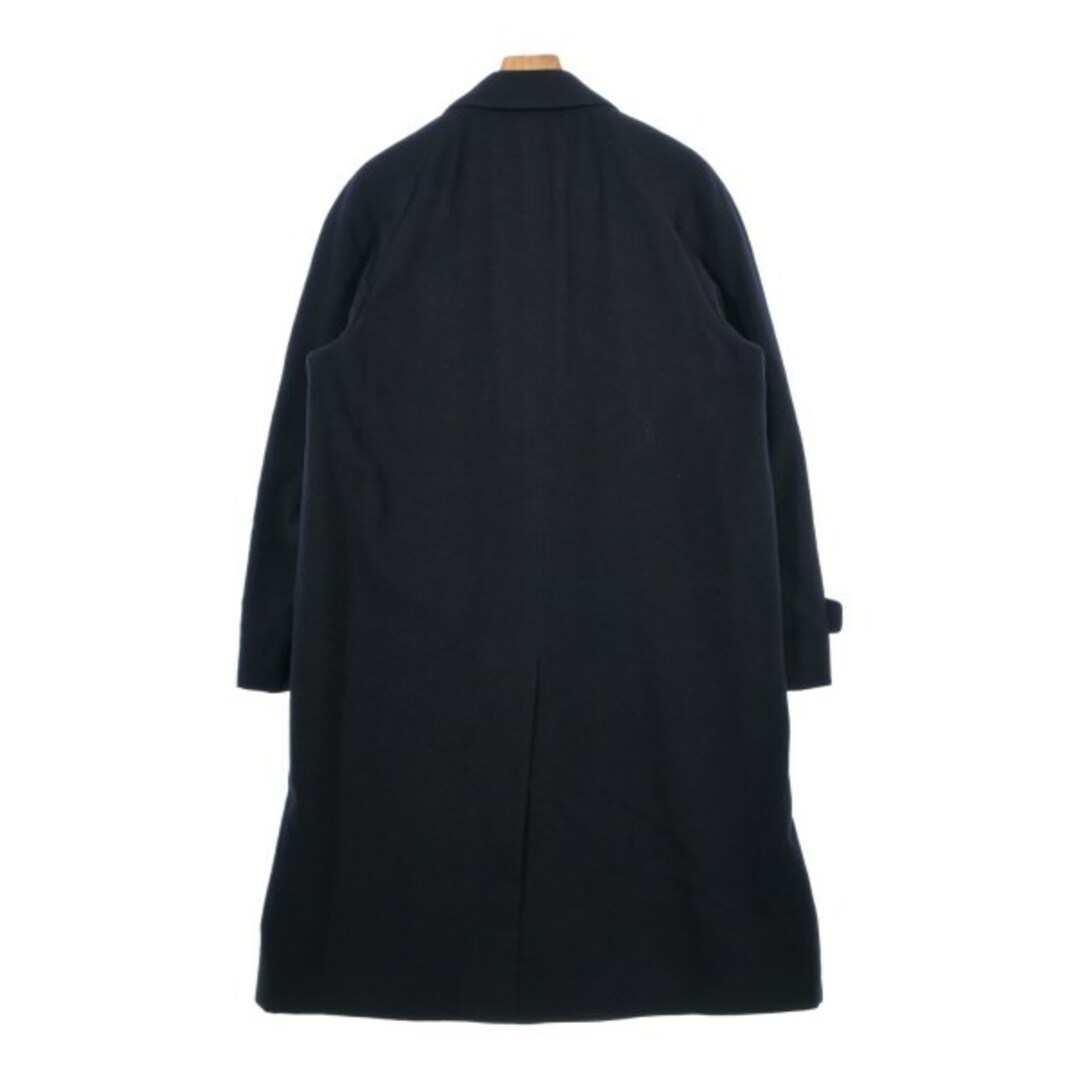 LANVIN - LANVIN ランバン ステンカラーコート F 濃紺 【古着 LANVIN - LANVIN ランバン ステンカラーコート F 濃紺 【古着