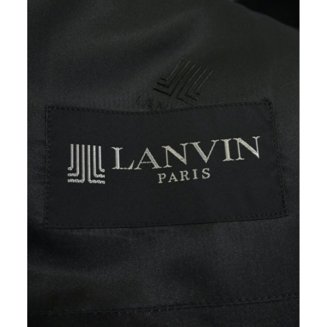 LANVIN - LANVIN ランバン ステンカラーコート F 濃紺 【古着 LANVIN - LANVIN ランバン ステンカラーコート F 濃紺 【古着