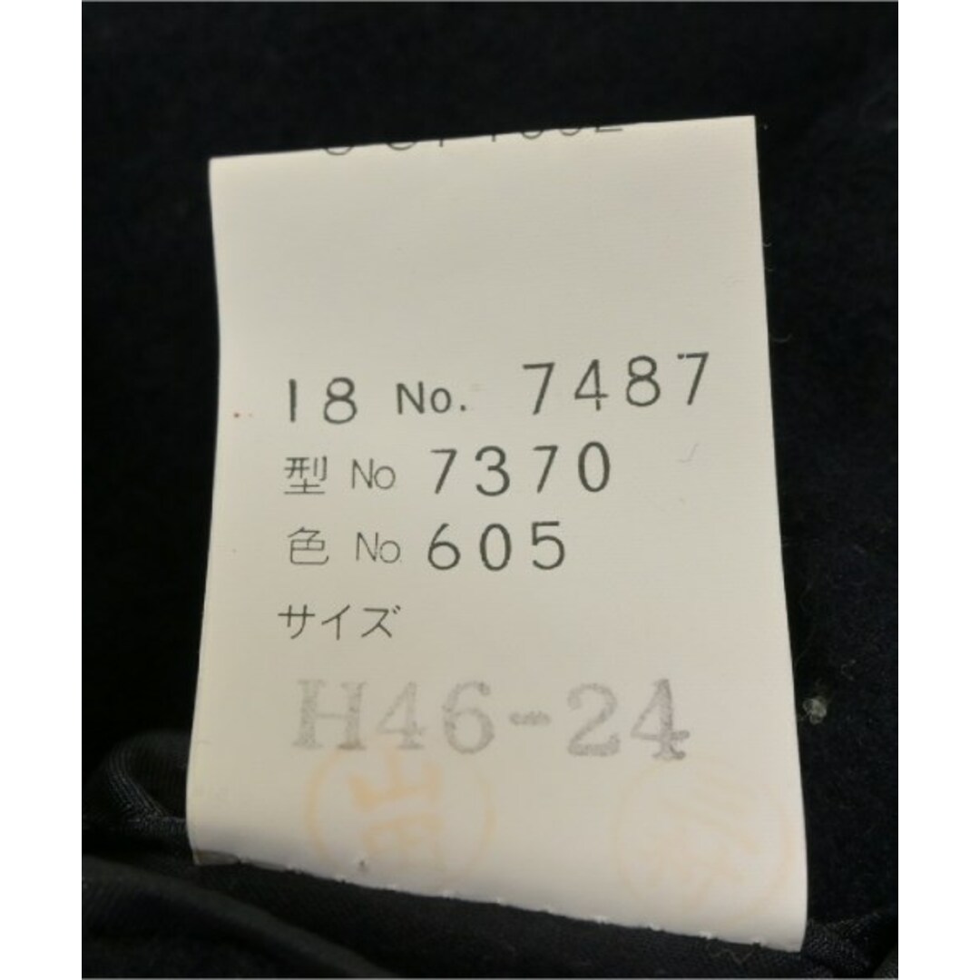 LANVIN - LANVIN ランバン ステンカラーコート F 濃紺 【古着 LANVIN - LANVIN ランバン ステンカラーコート F 濃紺 【古着