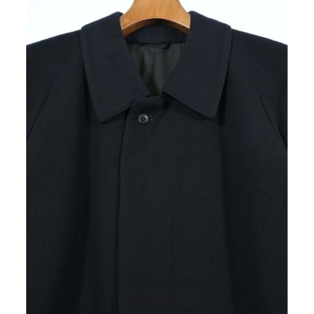 LANVIN - LANVIN ランバン ステンカラーコート F 濃紺 【古着 LANVIN - LANVIN ランバン ステンカラーコート F 濃紺 【古着