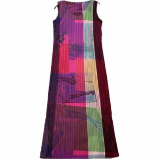 PLEATS PLEASE ISSEY MIYAKE(ロングワンピース/マキシ PLEATS PLEASE ISSEY MIYAKE(ロングワンピース/マキシ