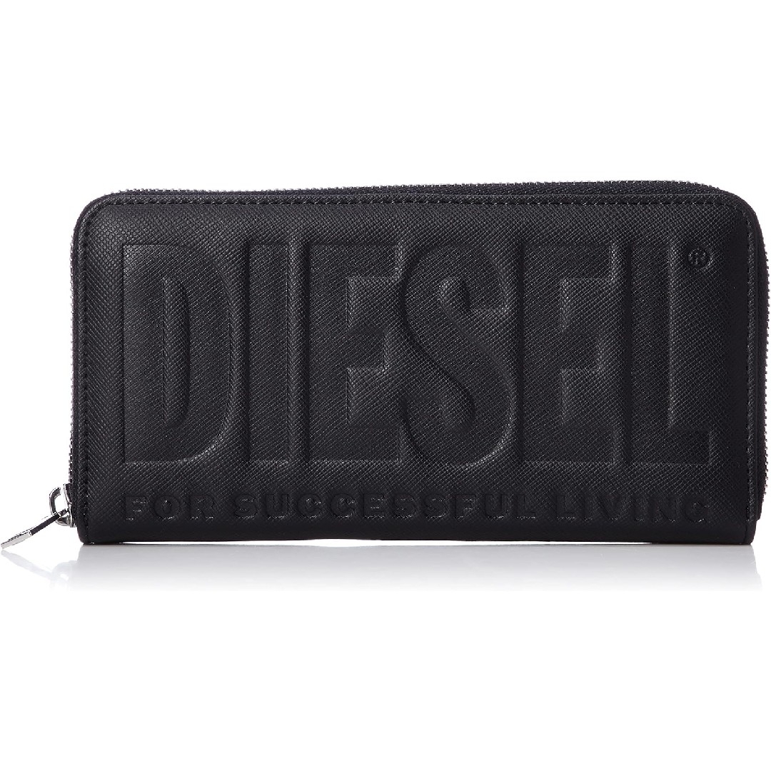 DIESEL - DIESEL ディーゼル ブラック 長財布 X08178P0408の通販 DIESEL - DIESEL ディーゼル ブラック 長財布 X08178P0408の通販