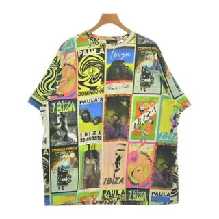LOEWE - LOEWE ロエベ Tシャツ・カットソー L 青x黄x黒等(総柄 LOEWE - LOEWE ロエベ Tシャツ・カットソー L 青x黄x黒等(総柄