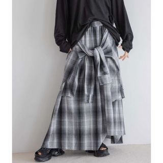 J&R - 90s J&R レトロ ビンテージ ミディアムロング丈 総柄 J&R - 90s J&R レトロ ビンテージ ミディアムロング丈 総柄