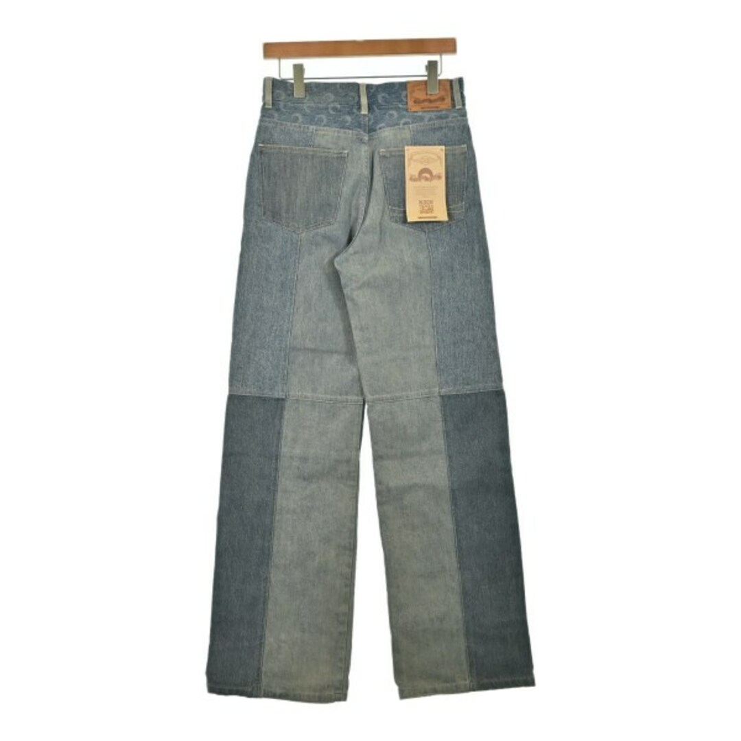 MARINE SERRE マリーンセル デニムパンツ XS 青(デニム) 【古着 MARINE SERRE マリーンセル デニムパンツ XS 青(デニム) 【古着