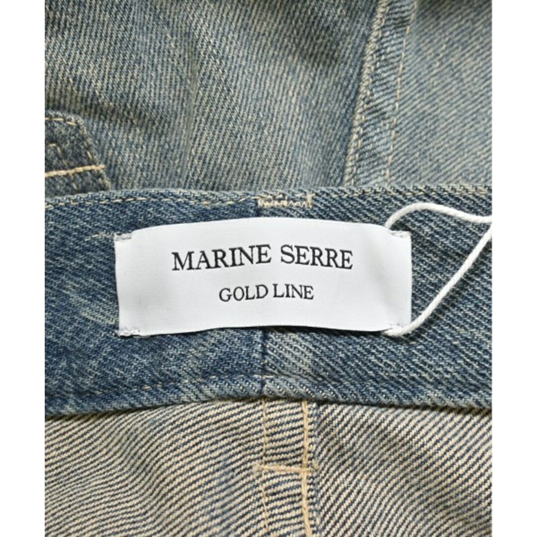 MARINE SERRE マリーンセル デニムパンツ XS 青(デニム) 【古着 MARINE SERRE マリーンセル デニムパンツ XS 青(デニム) 【古着