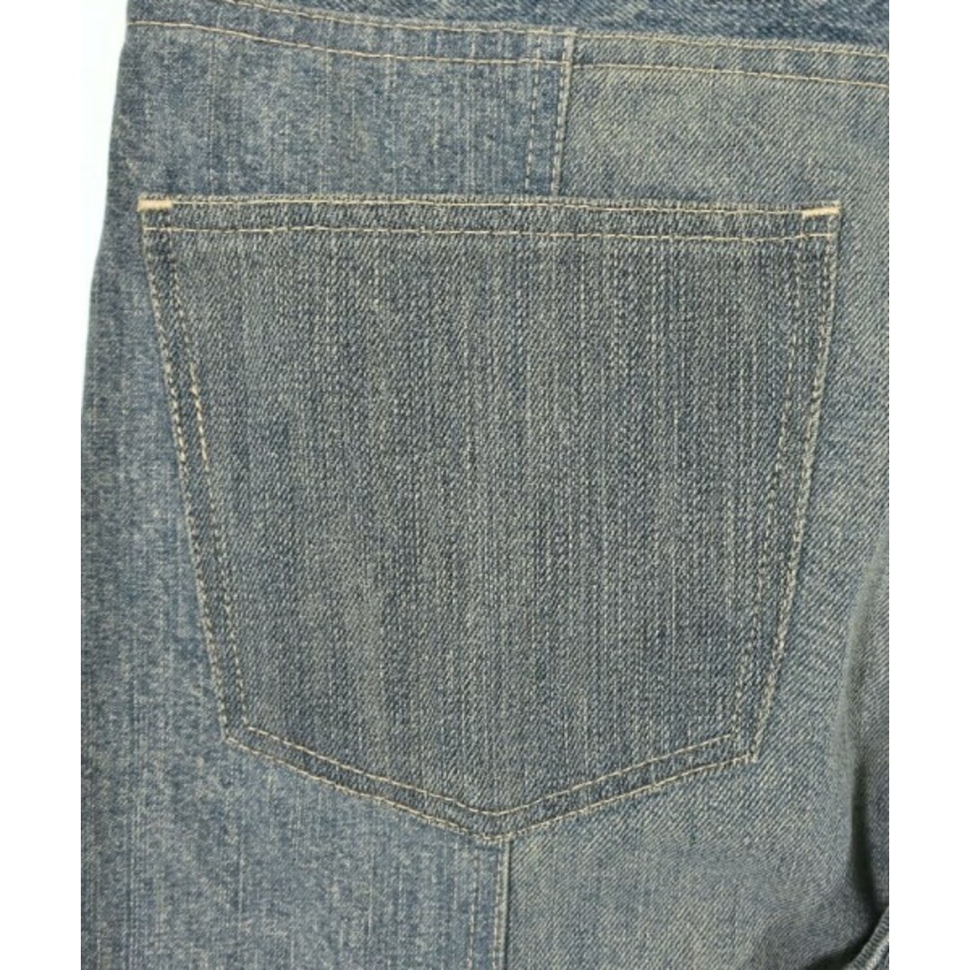 MARINE SERRE マリーンセル デニムパンツ XS 青(デニム) 【古着 MARINE SERRE マリーンセル デニムパンツ XS 青(デニム) 【古着