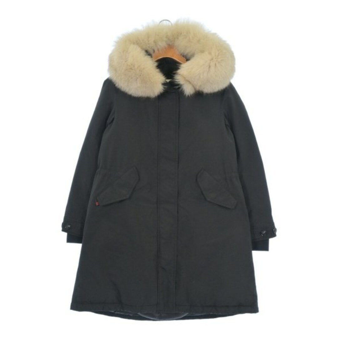 WOOLRICH - WOOLRICH ウールリッチ ダウンコート XS 黒 【古着 WOOLRICH - WOOLRICH ウールリッチ ダウンコート XS 黒 【古着