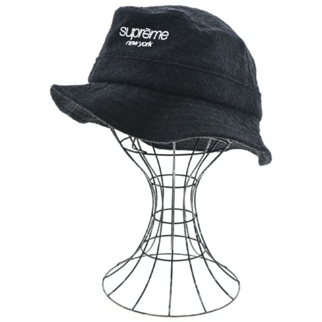 Supreme - Supreme シュプリーム ハット M/L 黒 【古着】【中古 Supreme - Supreme シュプリーム ハット M/L 黒 【古着】【中古