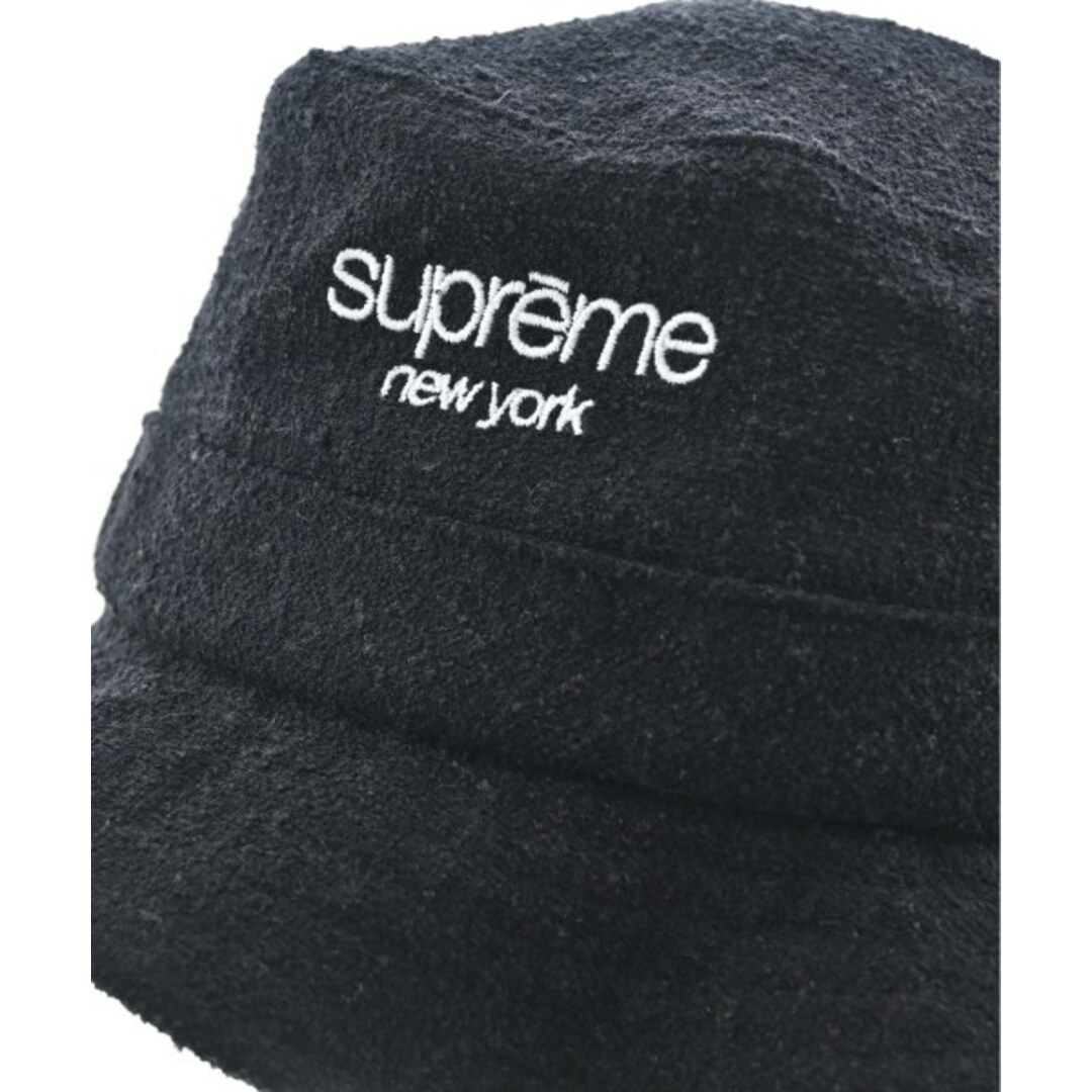 Supreme - Supreme シュプリーム ハット M/L 黒 【古着】【中古 Supreme - Supreme シュプリーム ハット M/L 黒 【古着】【中古