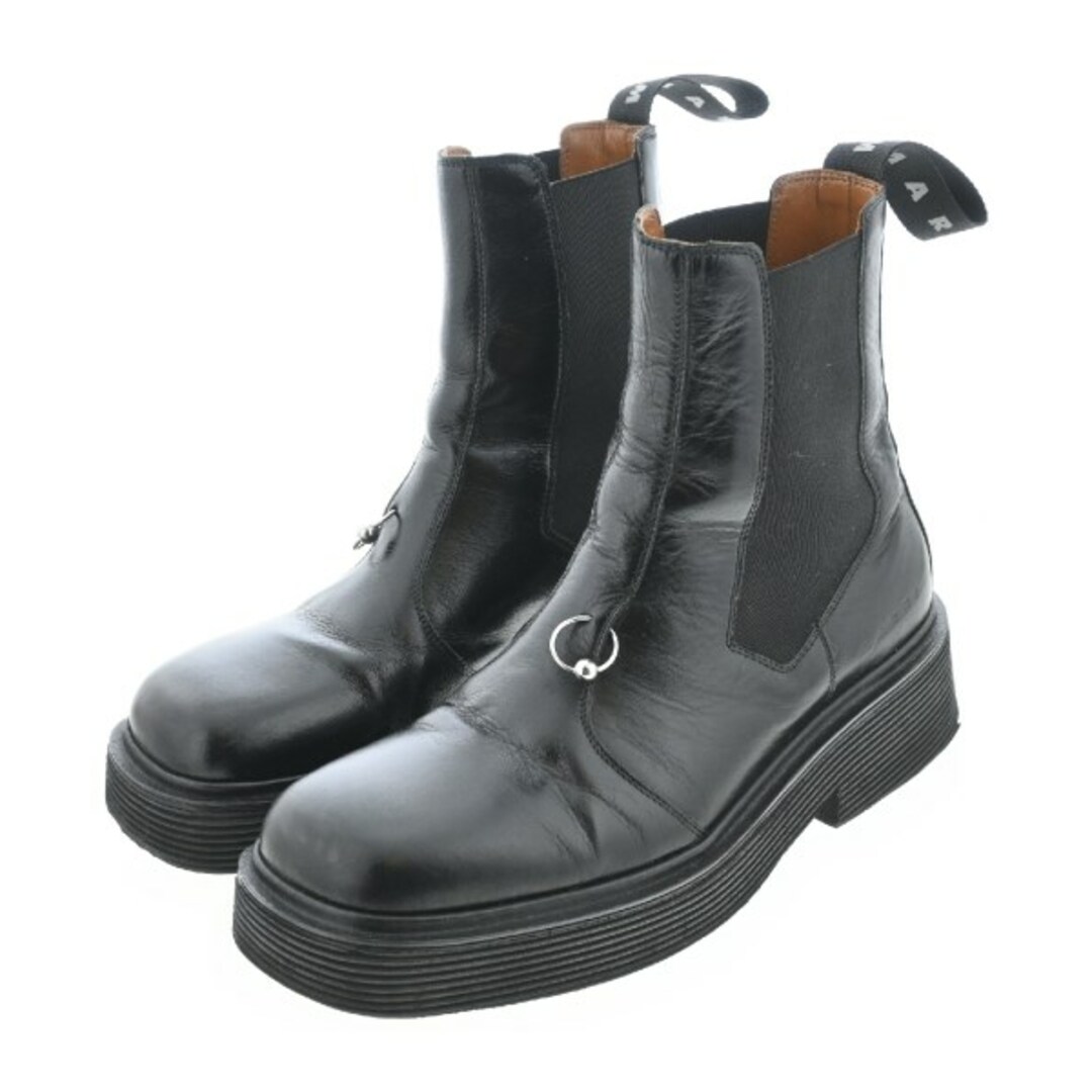 MARNI - MARNI マルニ ブーツ 40(25cm位) 黒 【古着】【中古】の MARNI - MARNI マルニ ブーツ 40(25cm位) 黒 【古着】【中古】の