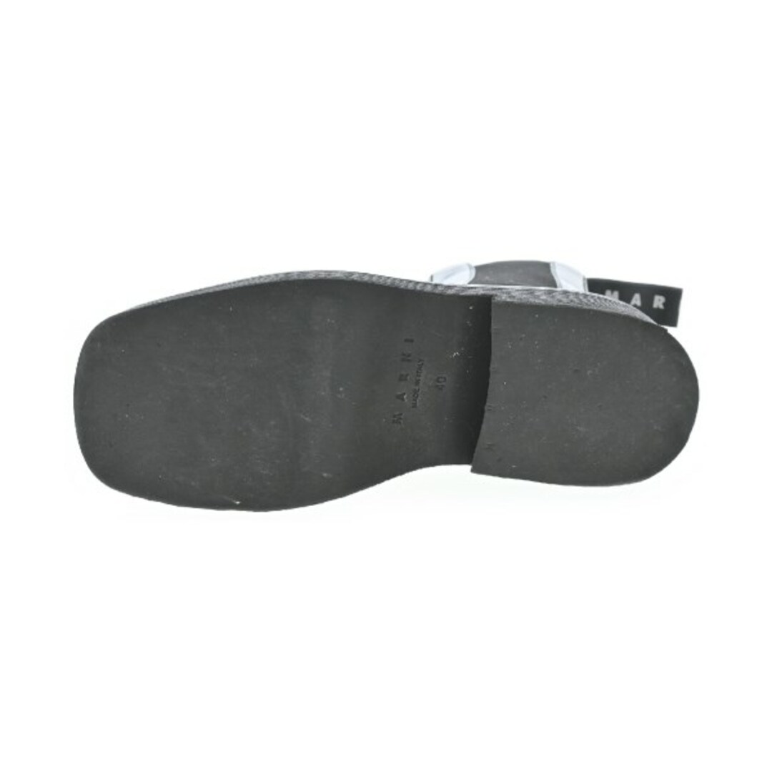 MARNI - MARNI マルニ ブーツ 40(25cm位) 黒 【古着】【中古】の MARNI - MARNI マルニ ブーツ 40(25cm位) 黒 【古着】【中古】の