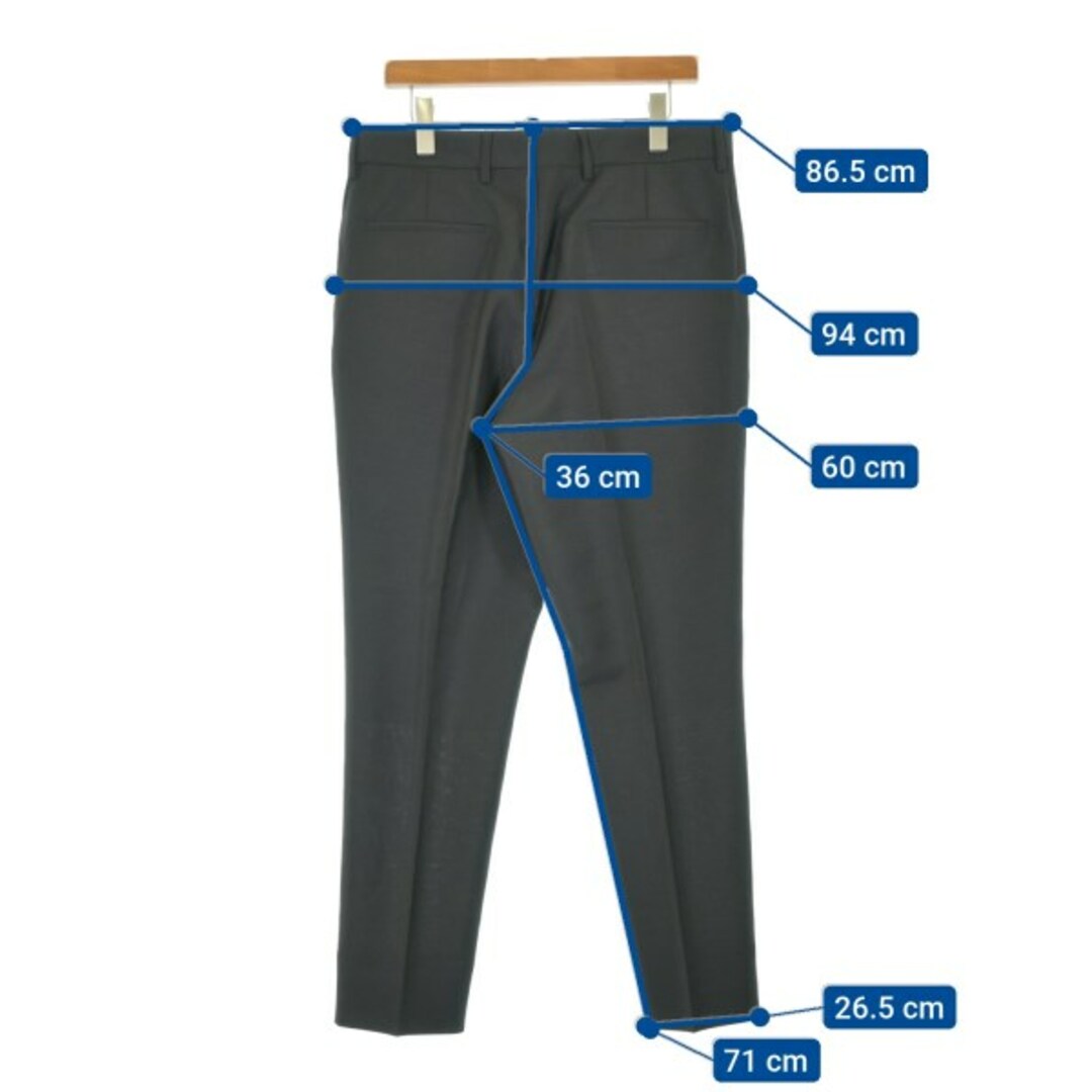 PRADA - PRADA プラダ スラックス 50(XL位) 黒 【古着】【中古 PRADA - PRADA プラダ スラックス 50(XL位) 黒 【古着】【中古