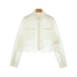 BURBERRY - BURBERRY バーバリー カジュアルシャツ 36(XS位) 白 BURBERRY - BURBERRY バーバリー カジュアルシャツ 36(XS位) 白