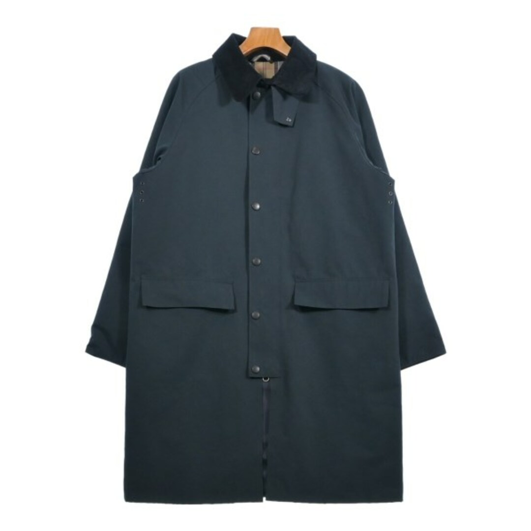 Barbour - Barbour バブアー ステンカラーコート 44(L位) 紺 Barbour - Barbour バブアー ステンカラーコート 44(L位) 紺