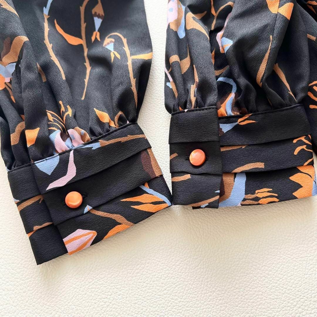 Paul Smith - 美品 PS Paul Smith 長袖ロングワンピース M 総柄 Paul Smith - 美品 PS Paul Smith 長袖ロングワンピース M 総柄