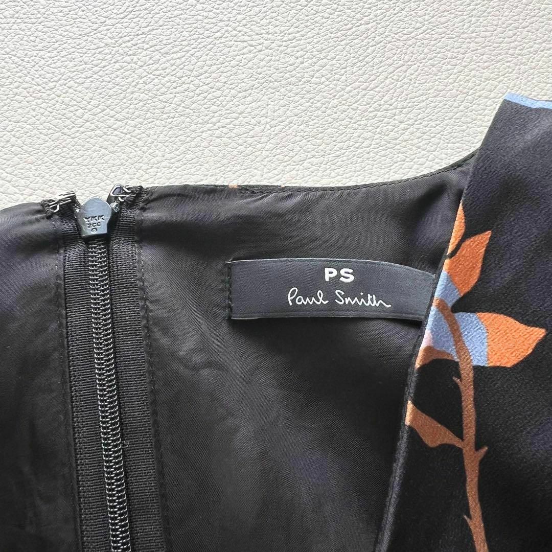 Paul Smith - 美品 PS Paul Smith 長袖ロングワンピース M 総柄 Paul Smith - 美品 PS Paul Smith 長袖ロングワンピース M 総柄