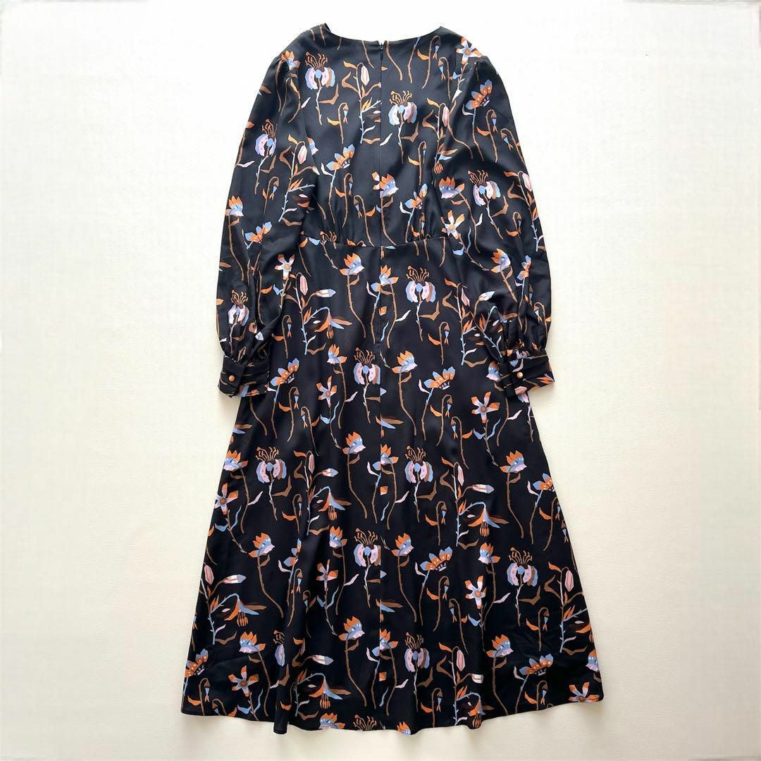 Paul Smith - 美品 PS Paul Smith 長袖ロングワンピース M 総柄 Paul Smith - 美品 PS Paul Smith 長袖ロングワンピース M 総柄