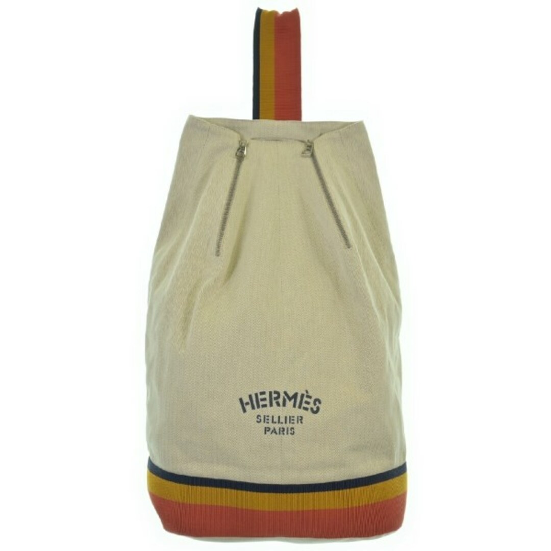 HERMES - HERMES エルメス ショルダーバッグ - ベージュ 【古着】【中古】
