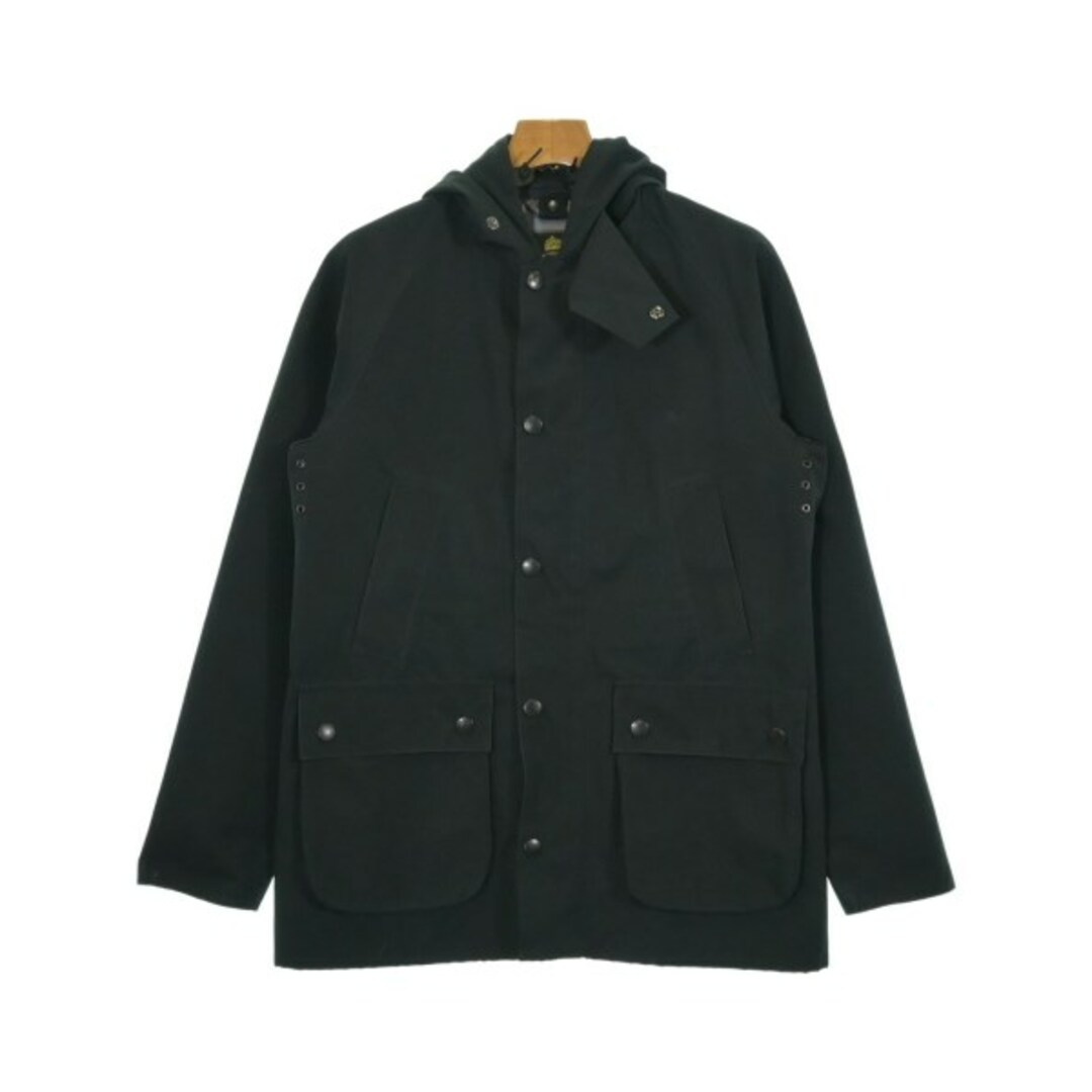 Barbour - Barbour バブアー カバーオール 38(M位) 黒 【古着 Barbour - Barbour バブアー カバーオール 38(M位) 黒 【古着