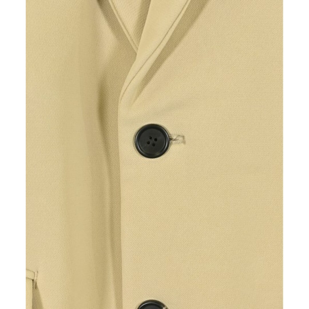 PRADA - PRADA プラダ チェスターコート 48(L位) ベージュx緑 PRADA - PRADA プラダ チェスターコート 48(L位) ベージュx緑