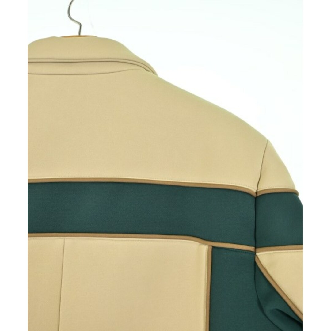 PRADA - PRADA プラダ チェスターコート 48(L位) ベージュx緑 PRADA - PRADA プラダ チェスターコート 48(L位) ベージュx緑