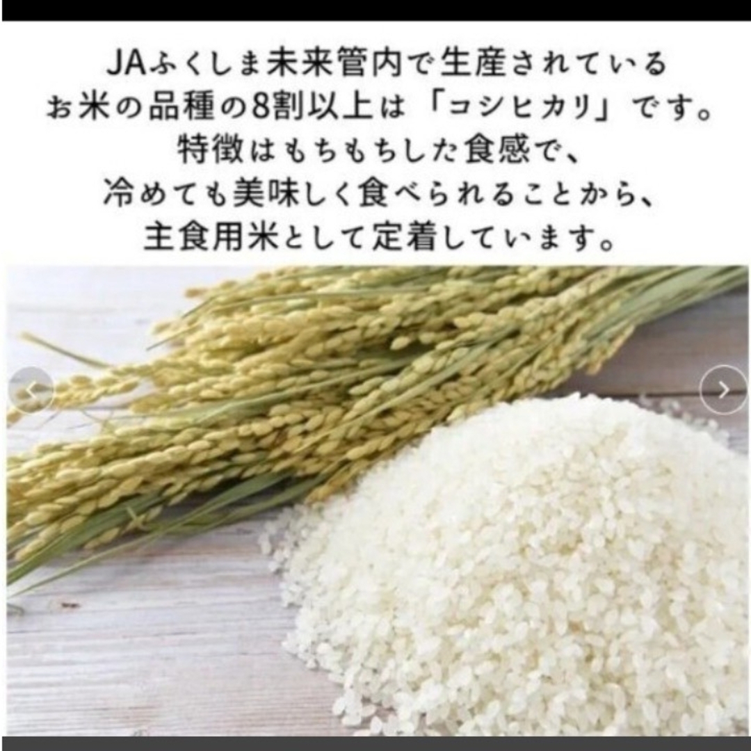 吾妻の輝き コシヒカリ 玄米 20kg　10kg×2袋　全国送料無料