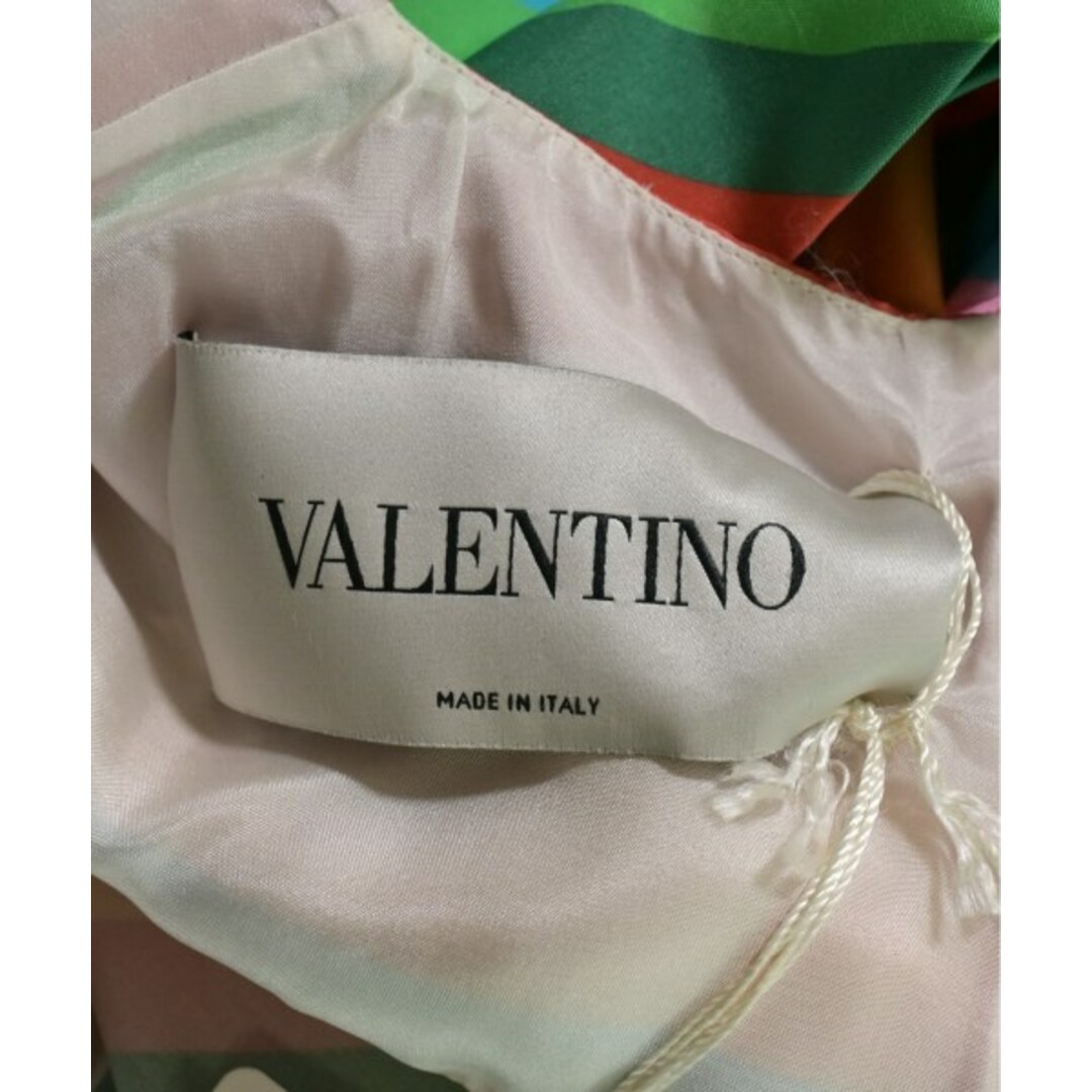 VALENTINO - VALENTINO ワンピース 36(M位) ピンクxオレンジx VALENTINO - VALENTINO ワンピース 36(M位) ピンクxオレンジx