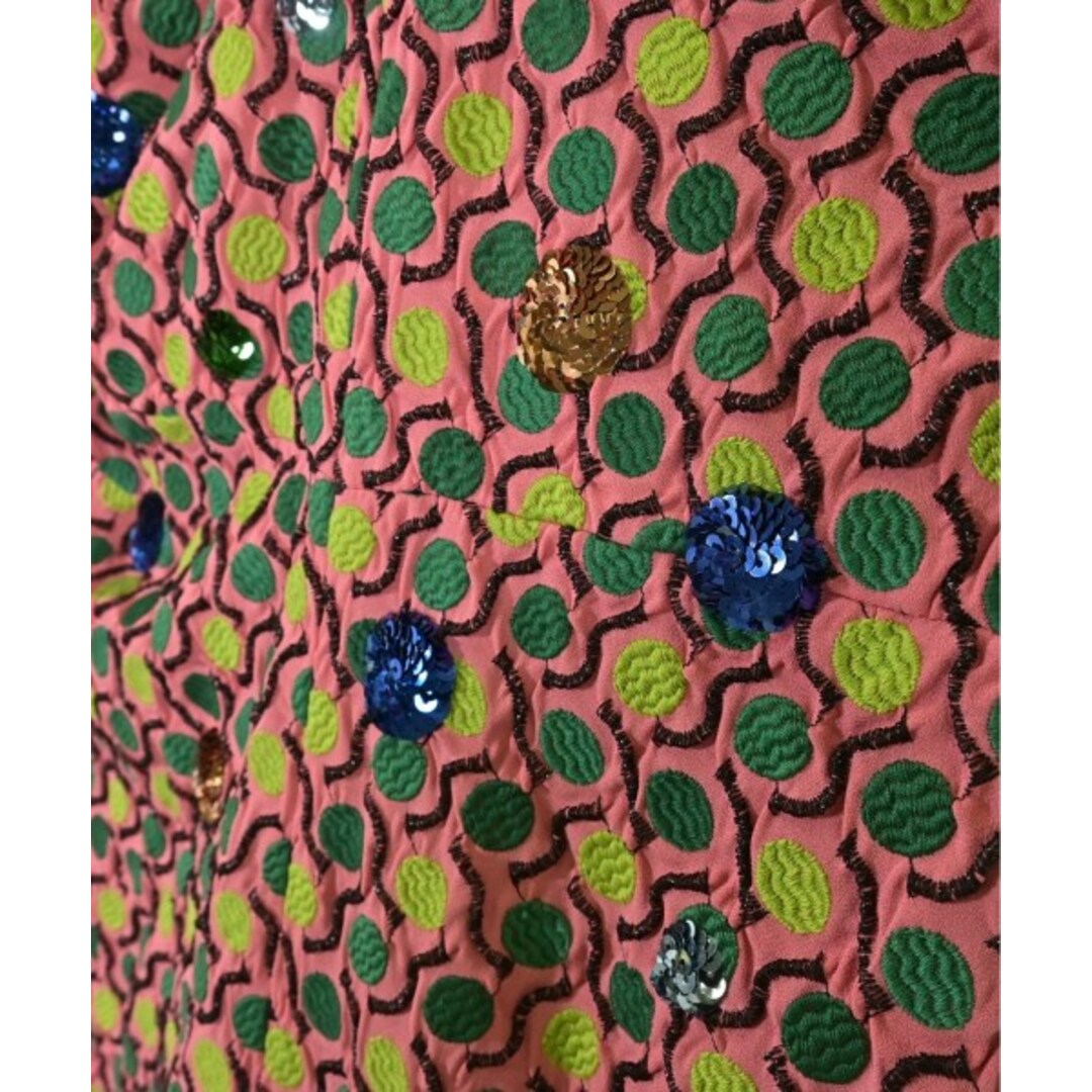 MARNI - MARNI マルニ ワンピース 44(L位) ピンクx緑等(総柄 MARNI - MARNI マルニ ワンピース 44(L位) ピンクx緑等(総柄