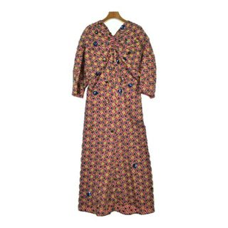 MARNI - MARNI マルニ ワンピース 44(L位) ピンクx緑等(総柄 MARNI - MARNI マルニ ワンピース 44(L位) ピンクx緑等(総柄