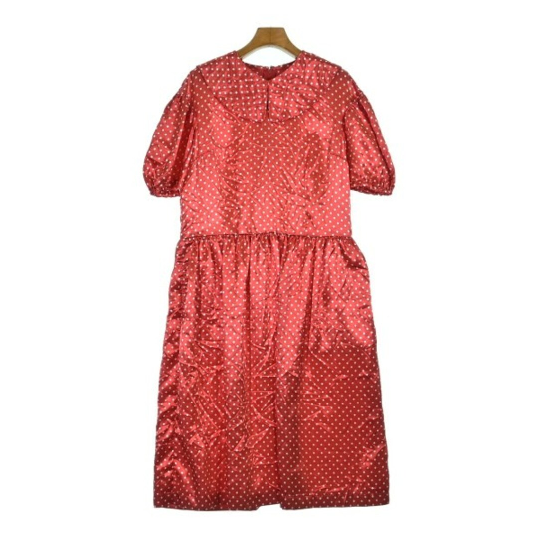 COMME des GARCONS GIRL - COMME des GARCONS GIRL ワンピース S 赤x白(ドット) 【古着】【中古】