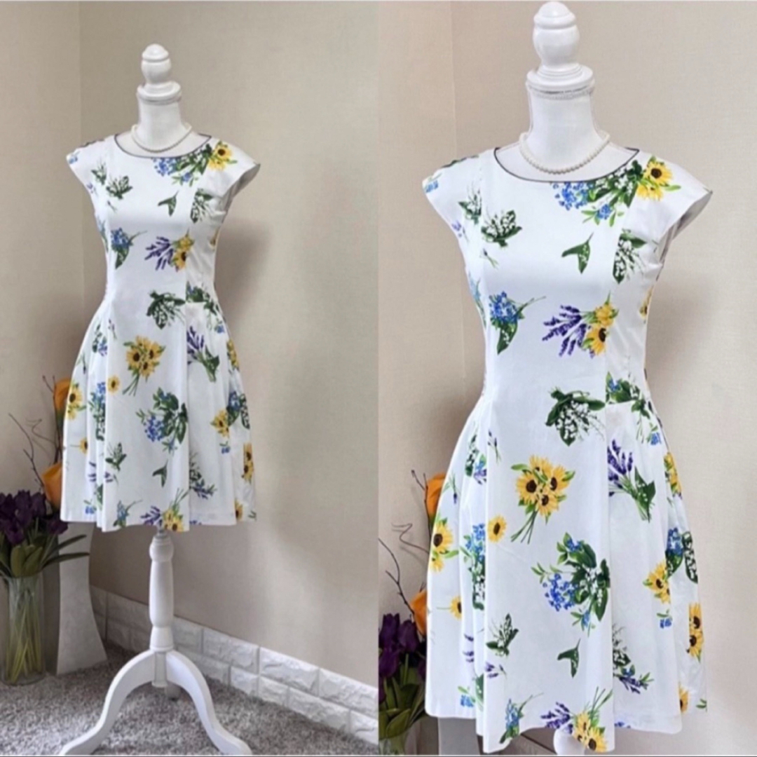 Maglie par ef-de - Maglie par ef-de マーリエパーエフデ 花柄 Maglie par ef-de - Maglie par ef-de マーリエパーエフデ 花柄
