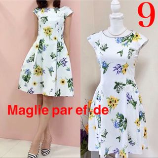 Maglie par ef-de - Maglie par ef-de マーリエパーエフデ 花柄 Maglie par ef-de - Maglie par ef-de マーリエパーエフデ 花柄